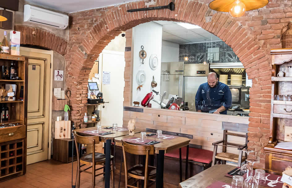 L'Etrusco ristorante nel centro storico di Grosseto